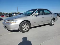 Honda Accord Vehiculos salvage en venta: 1999 Honda Accord EX