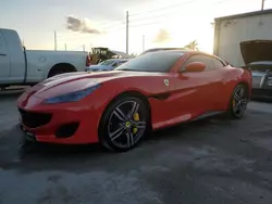 Salvage cars for sale at Riverview, FL auction: 2019 Ferrari Portofino