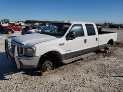 Salvage cars for sale at Houston, TX auction: 2001 Ford F250 Super Duty