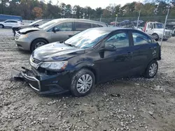 Salvage cars for sale at Ellenwood, GA auction: 2017 Chevrolet Sonic LS