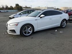 Salvage cars for sale at Martinez, CA auction: 2018 Audi A5 Premium S Line