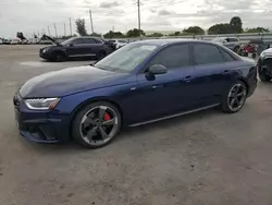 Salvage cars for sale at Miami, FL auction: 2023 Audi A4 Premium Plus 45