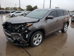 2018 Toyota Highlander Limited en venta en Oklahoma City, OK