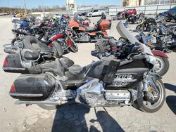 Salvage motorcycles for sale at Kansas City, KS auction: 2003 Honda GL1800