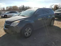 Salvage cars for sale from Copart Chalfont, PA: 2013 Chevrolet Equinox LS