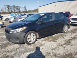 Salvage cars for sale at Spartanburg, SC auction: 2017 KIA Forte LX