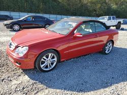 Salvage cars for sale at Ellenwood, GA auction: 2009 Mercedes-Benz CLK 350