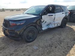 Salvage cars for sale from Copart San Antonio, TX: 2021 Ford Explorer Police Interceptor