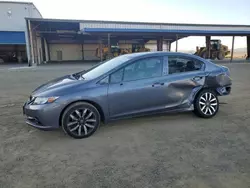 Honda salvage cars for sale: 2015 Honda Civic EXL