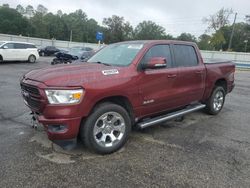 Dodge salvage cars for sale: 2020 Dodge RAM 1500 BIG HORN/LONE Star