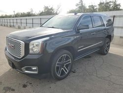 Salvage cars for sale at Fresno, CA auction: 2017 GMC Yukon Denali