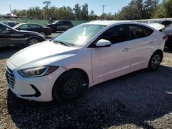 Salvage cars for sale at Riverview, FL auction: 2017 Hyundai Elantra SE