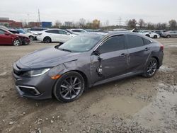 Salvage cars for sale at auction: 2019 Honda Civic EXL