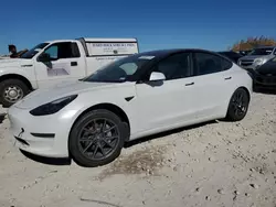 Tesla salvage cars for sale: 2021 Tesla Model 3