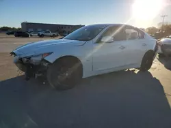 Salvage cars for sale at Wilmer, TX auction: 2015 Infiniti Q50 Base