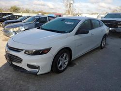 Chevrolet Malibu ls salvage cars for sale: 2018 Chevrolet Malibu LS