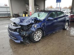 KIA Vehiculos salvage en venta: 2018 KIA Optima EX