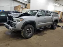 Toyota salvage cars for sale: 2018 Toyota Tacoma Double Cab