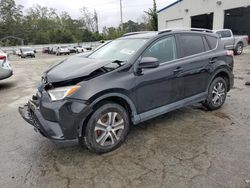 Salvage cars for sale at Savannah, GA auction: 2017 Toyota Rav4 LE