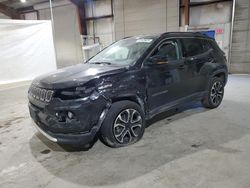 Jeep salvage cars for sale: 2022 Jeep Compass Limited