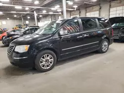 Salvage cars for sale at Blaine, MN auction: 2010 Chrysler Town & Country Limited