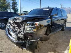 Salvage cars for sale from Copart Rancho Cucamonga, CA: 2017 Chevrolet Suburban C1500 Premier