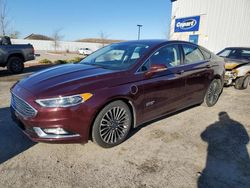 Vehiculos salvage en venta de Copart Mcfarland, WI: 2017 Ford Fusion Titanium Phev