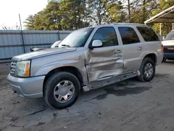 Salvage cars for sale at Austell, GA auction: 2004 Cadillac Escalade Luxury