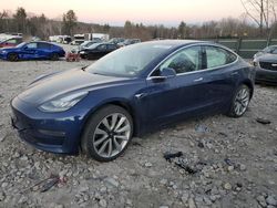 Tesla salvage cars for sale: 2018 Tesla Model 3