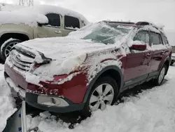 Carros reportados por vandalismo a la venta en subasta: 2012 Subaru Outback 2.5I Premium