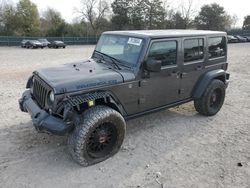 Salvage cars for sale at Madisonville, TN auction: 2017 Jeep Wrangler Unlimited Sport