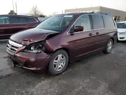 Salvage cars for sale at Littleton, CO auction: 2007 Honda Odyssey EX