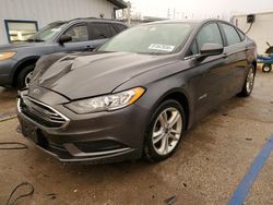 Salvage cars for sale at auction: 2018 Ford Fusion SE Hybrid