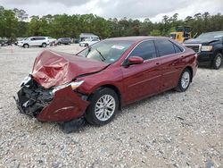 Salvage cars for sale at Houston, TX auction: 2017 Toyota Camry LE