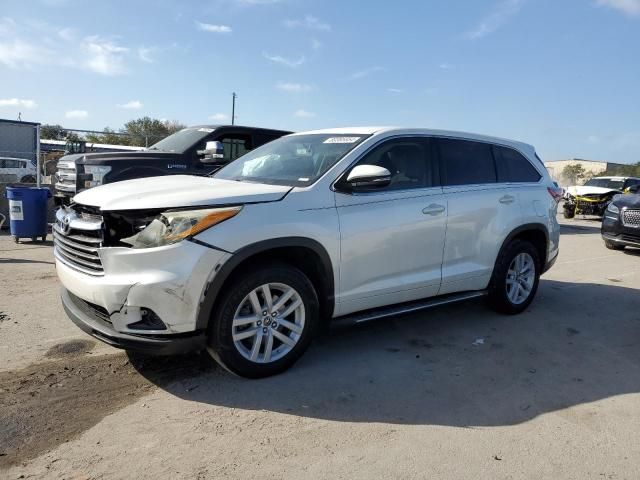 2016 Toyota Highlander LE