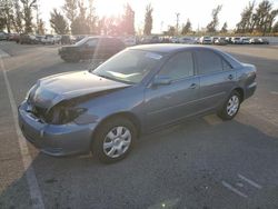 Salvage cars for sale at Van Nuys, CA auction: 2004 Toyota Camry LE