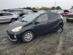 Salvage cars for sale at Sacramento, CA auction: 2014 Toyota Prius C