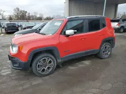 Jeep Vehiculos salvage en venta: 2016 Jeep Renegade Limited