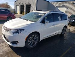 Chrysler Pacifica Limited salvage cars for sale: 2017 Chrysler Pacifica Limited