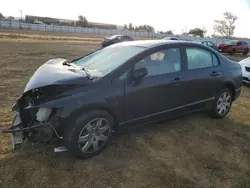 Salvage cars for sale at American Canyon, CA auction: 2011 Honda Civic LX