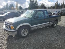 Chevrolet salvage cars for sale: 1996 Chevrolet S Truck S10