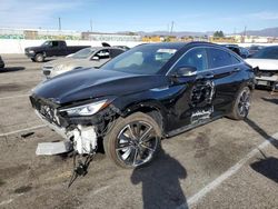 Salvage cars for sale at Van Nuys, CA auction: 2023 Infiniti QX55 Luxe