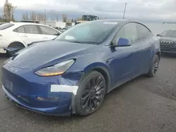 Tesla salvage cars for sale: 2022 Tesla Model Y