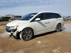 Honda Odyssey Touring salvage cars for sale: 2017 Honda Odyssey Touring