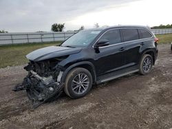 Toyota Highlander se salvage cars for sale: 2019 Toyota Highlander SE