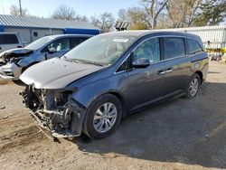 Salvage cars for sale at Wichita, KS auction: 2016 Honda Odyssey EX