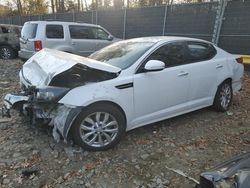 Salvage cars for sale at Waldorf, MD auction: 2014 KIA Optima EX