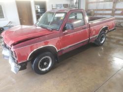 Salvage cars for sale at Pekin, IL auction: 1991 Chevrolet S Truck S10