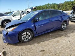 Salvage cars for sale at Greenwell Springs, LA auction: 2016 Toyota Prius