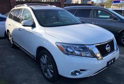 Nissan salvage cars for sale: 2013 Nissan Pathfinder S